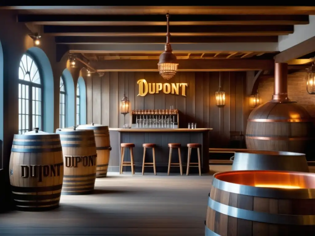 Microcervecería belga: Brasserie Dupont, historia y artesanía en una imagen impresionante