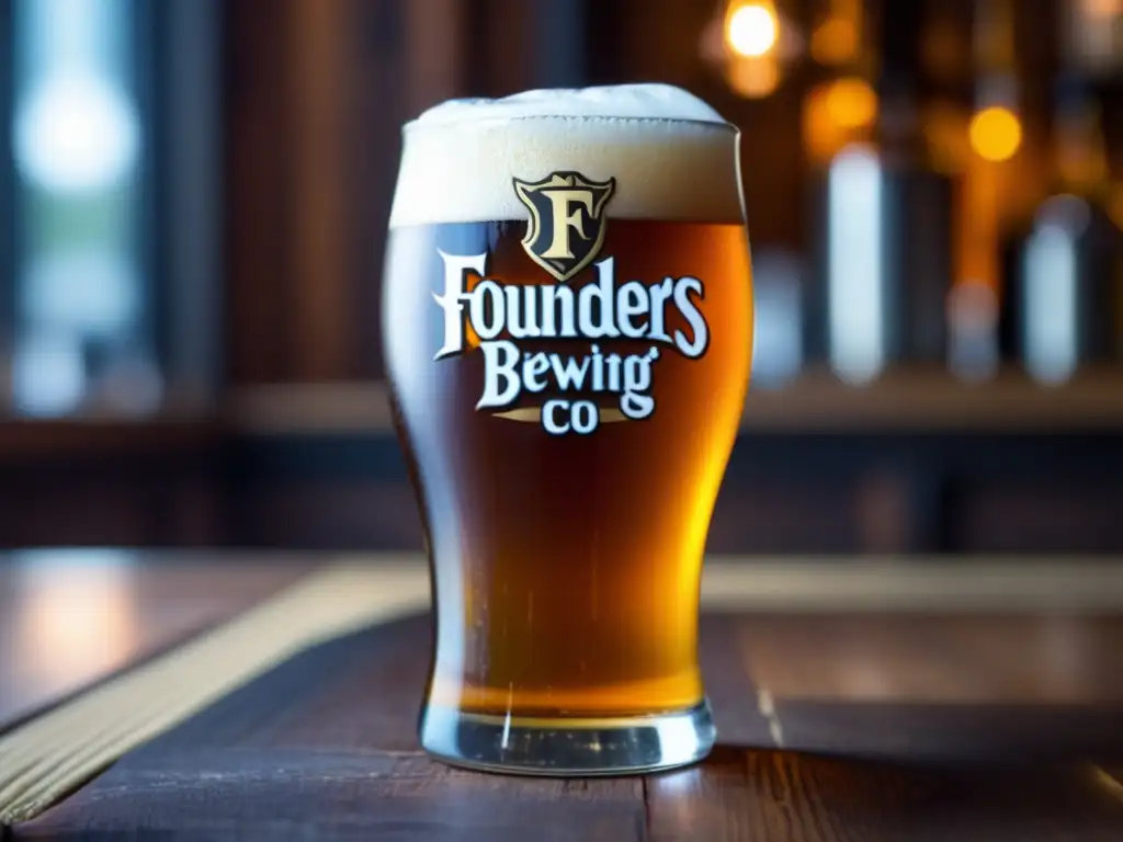 Cerveza dorada de Founders Brewing Co