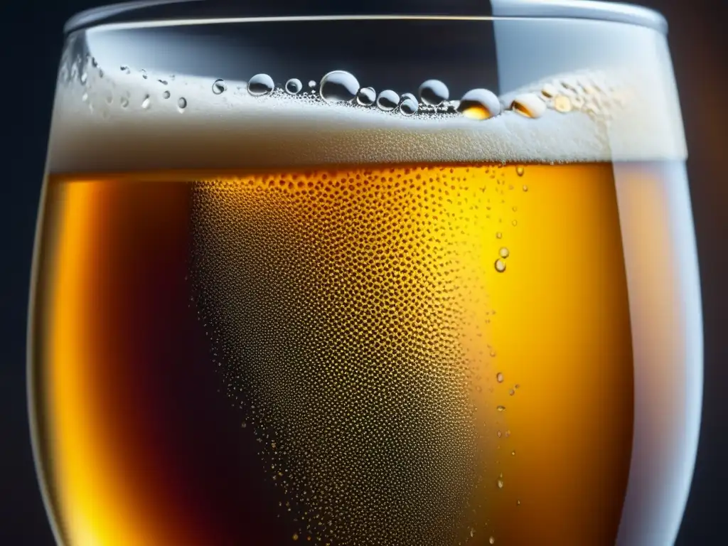 Detalles deliciosos de una cerveza artesanal: Red cerveceros independientes