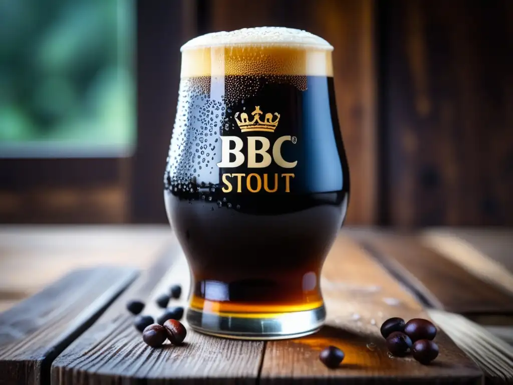 Cerveza BBC Cajica Honey stout: Color oscuro, espuma cremosa, fresca y deliciosa