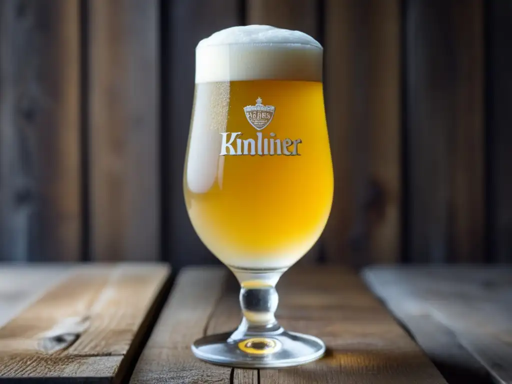 Cerveza Berliner Kindl Weisse en vaso detallado y refrescante