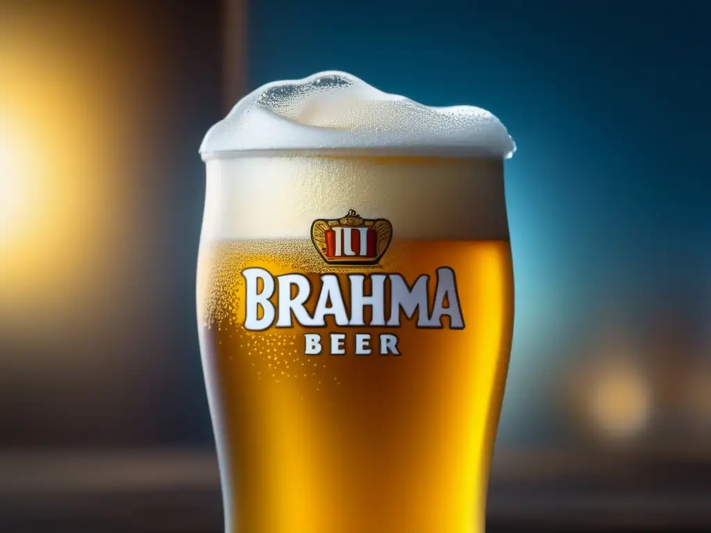 Cerveza Brahma: fresca, dorada y efervescente