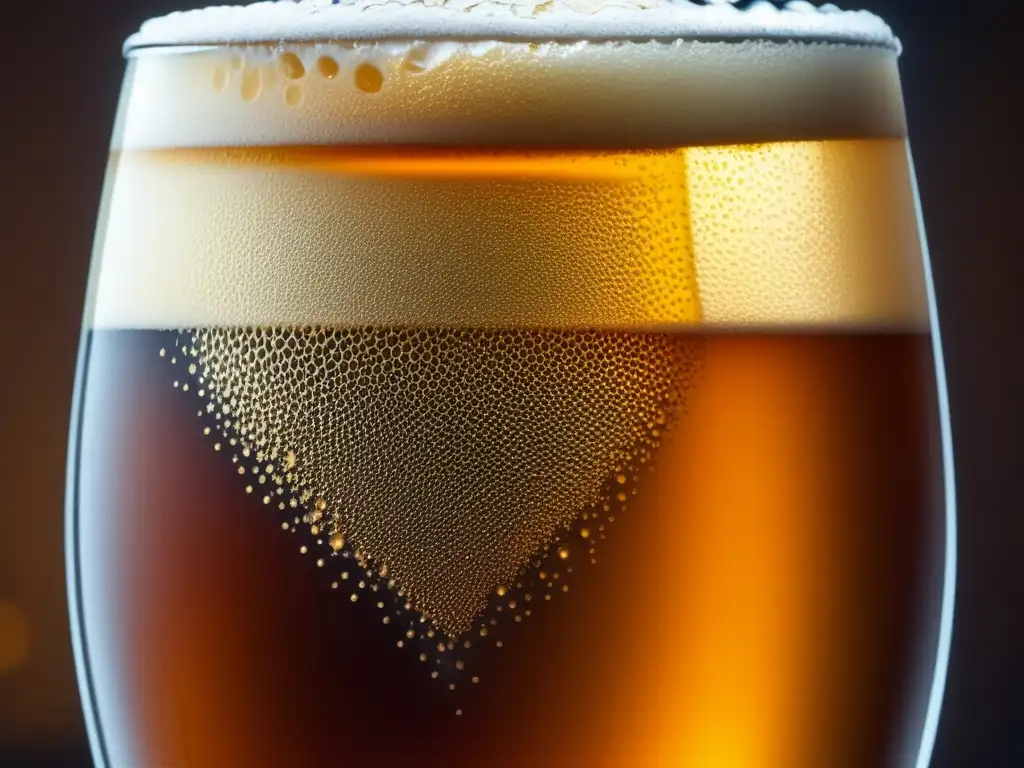 Cerveza casera ámbar de burbujas delicadas y espuma cremosa - Influencia del homebrewing en nuevos estilos