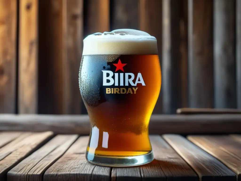 Turkish Buğday Bira: Cerveza turca de trigo, dorada y carbonatada, con cabeza blanca y granos de trigo alrededor