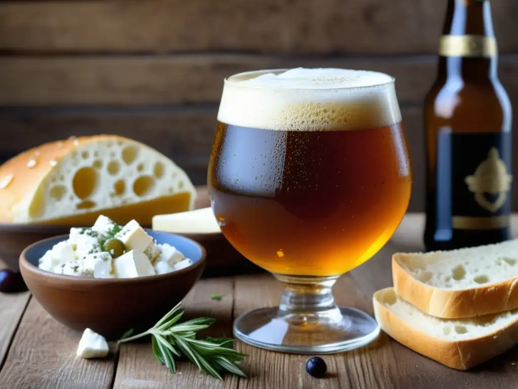 Cerveza griega tradicional con ingredientes y ambiente típicos - Viajes a Grecia