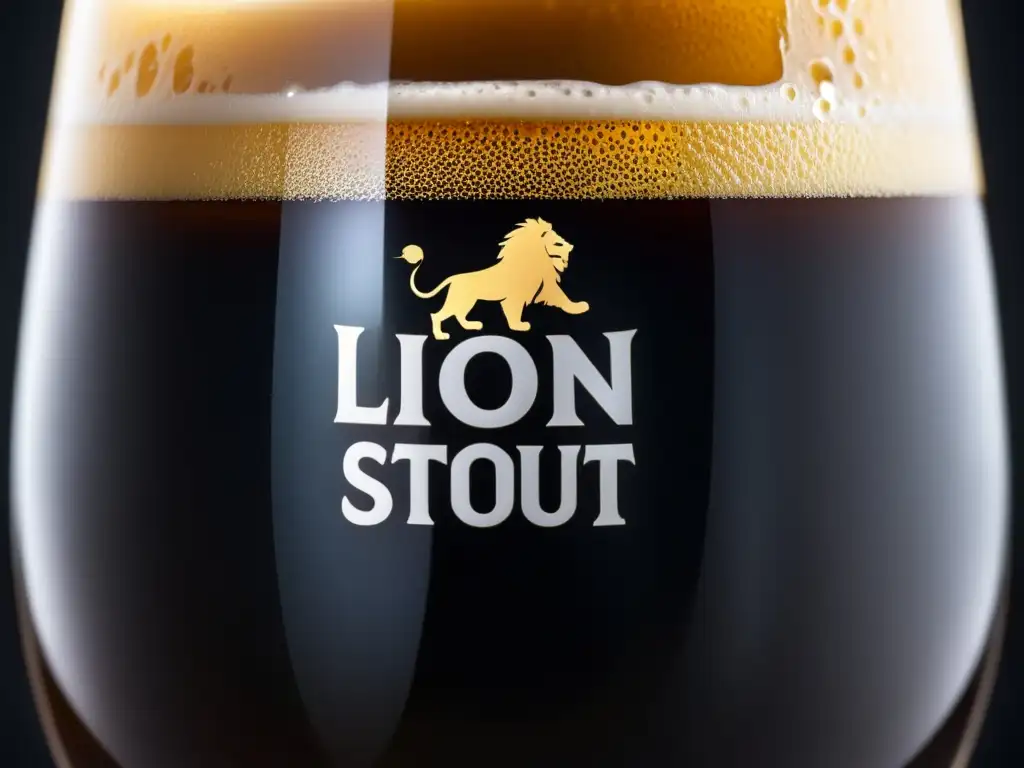 Cerveza Lion Stout: intensidad oscura con toque tropical (Tropical Stout)