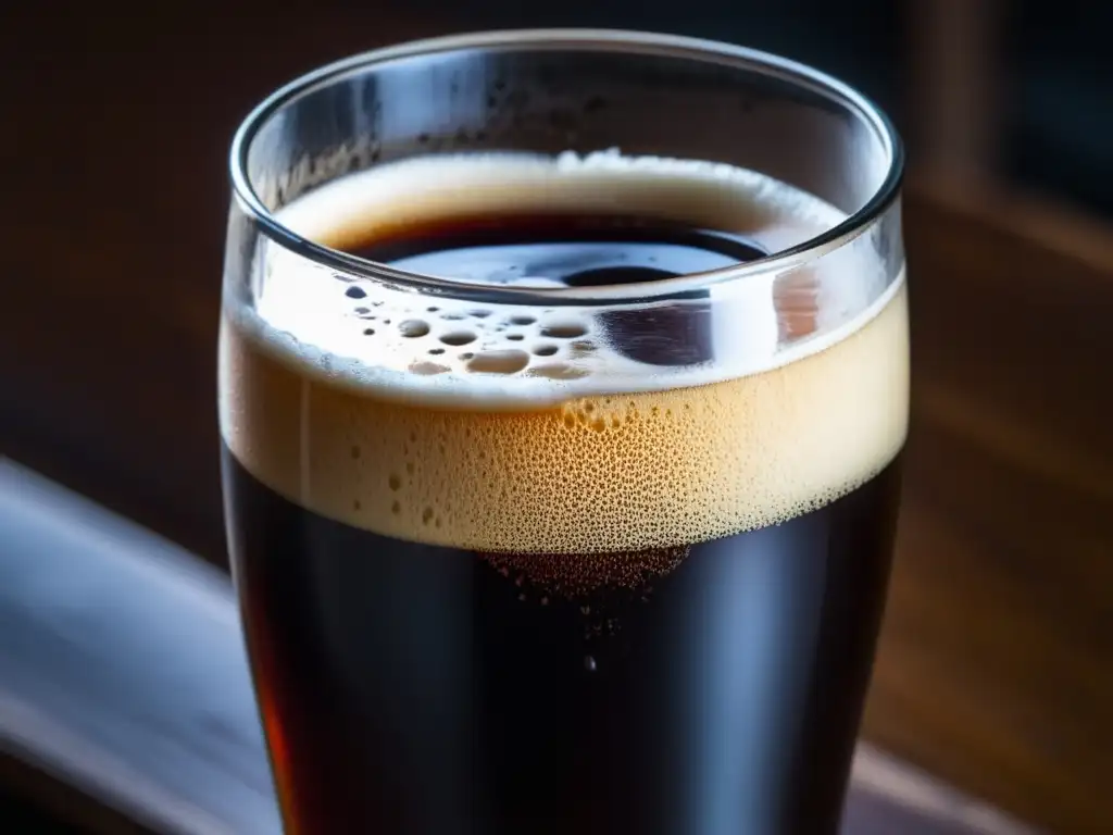 Cerveza Porter Deschutes Black Butte: Intenso color, espuma cremosa y detalles cautivadores