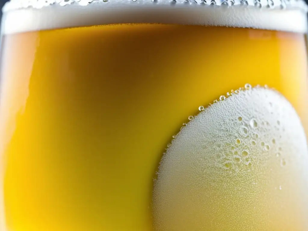 Cerveza Gose amarilla con limón y sal