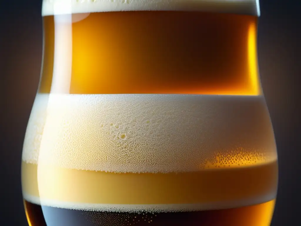 Cerveza artesanal: Retos y controversias en un vaso dorado con espuma