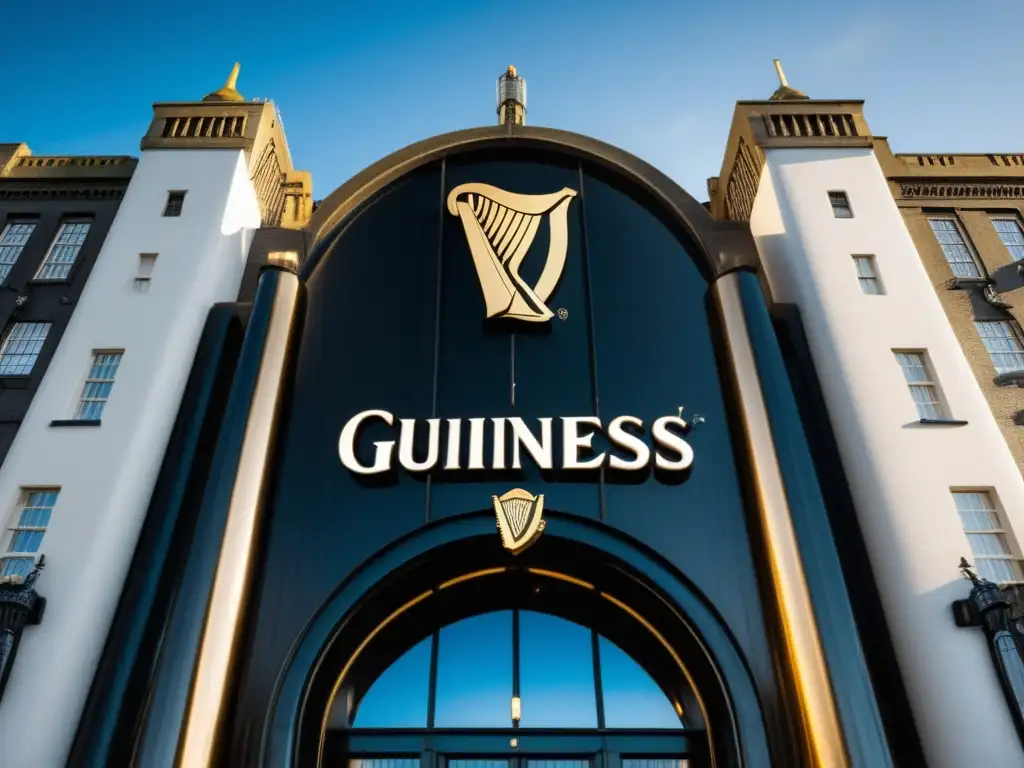 Viajes a Irlanda - Imagen impresionante de la cervecería Guinness en St