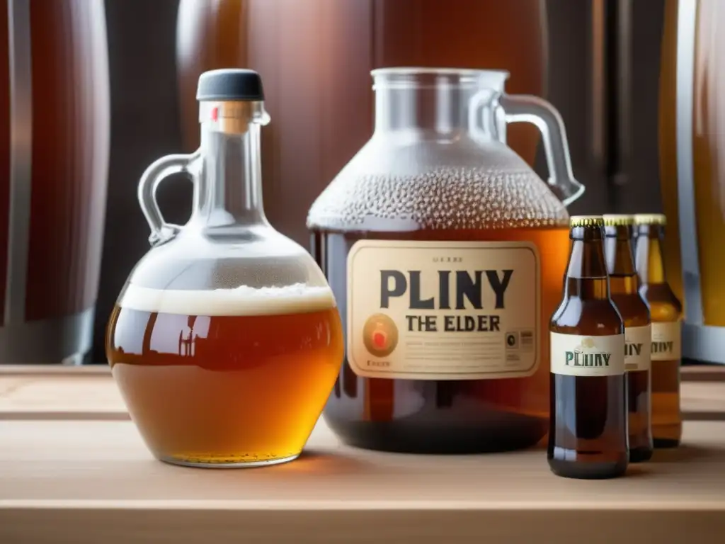 Kit de clonación de cerveza Pliny the Elder con ingredientes y equipo, ideal para hacer cerveza casera