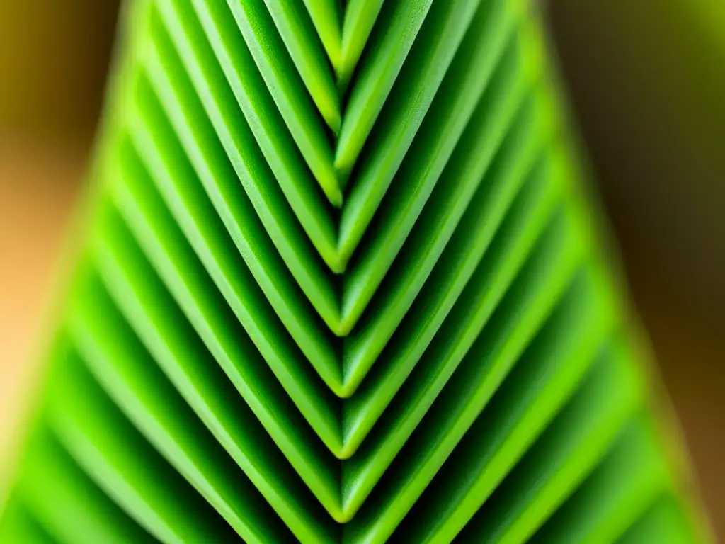 Imagen macro de un lúpulo: forma, textura y color verde vibrante