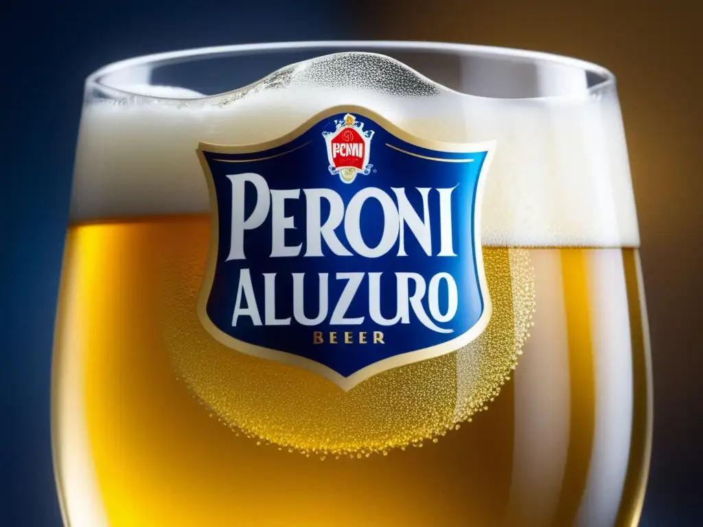 Cerveza Peroni Nastro Azzurro: fermentación, burbujas, elegancia, claridad